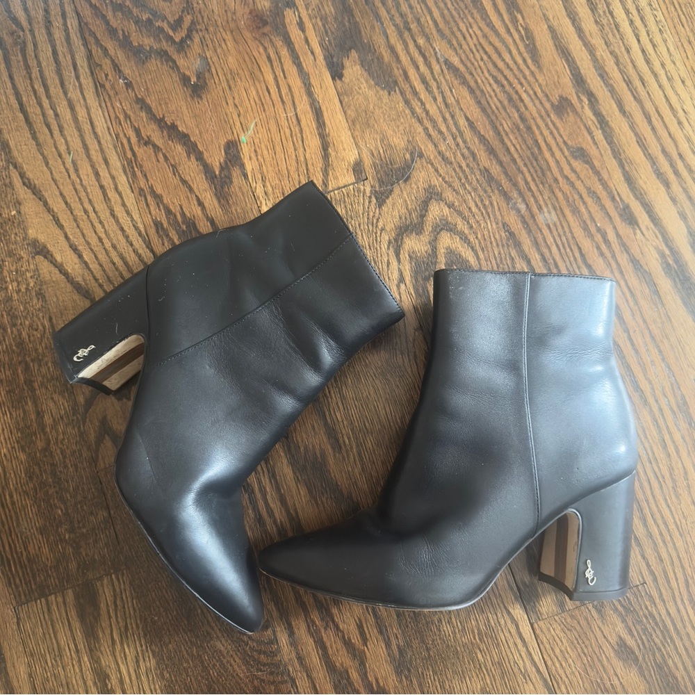 Sam Edelman Black Booties
